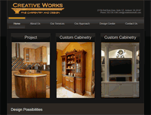 Tablet Screenshot of creativeworksllc.com